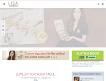 Tablet Screenshot of lisaguerrero.com